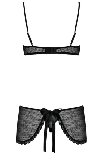Эротичный костюм горничной Obsessive Maidme chemise (L/XL)