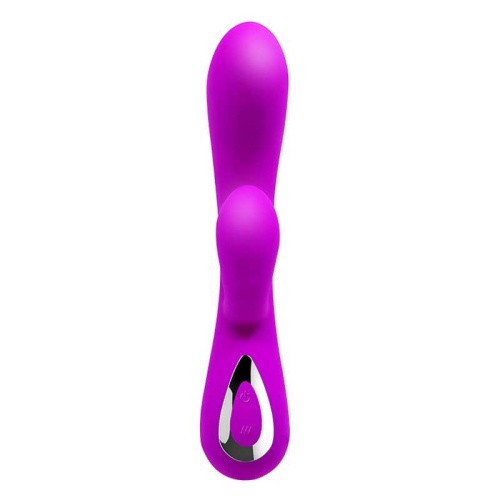 LyBaile Preety Love Honey - Вибратор с управлением через приложение, 19х3.4 см (фиолетовый)