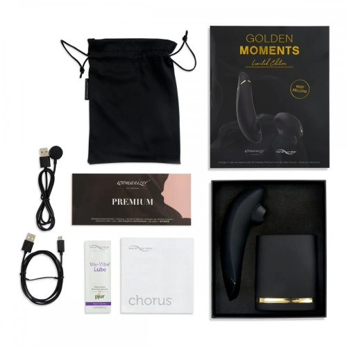 Набор Golden Moments Collection 2: Womanizer Premium 2 + We-Vibe Chorus