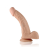 LoveToy Real Extreme Dildo - Реалистичный фаллос на присоске, 18х4 см (телесный)