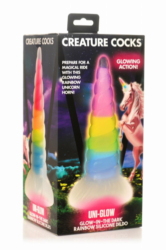 Фалоімітатор Creature Cocks Uni-Glow - купити в Україні | Секс шоп SEX-SHOP.ua