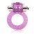 CalExotic Intimate Butterfly Ring - виброкольцо, 3 см (фиолетовый)