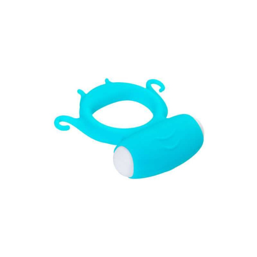 Toyfa A-Toys Sair Cock Ring - виброкольцо, 5.6х2.6 см (голубой)