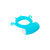 Toyfa A-Toys Sair Cock Ring - виброкольцо, 5.6х2.6 см (голубой)