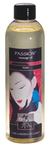 Масло для тела Shiatsu, 250 мл (роза) - sex-shop.ua