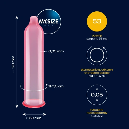 My.Size Pro 53, 36 шт