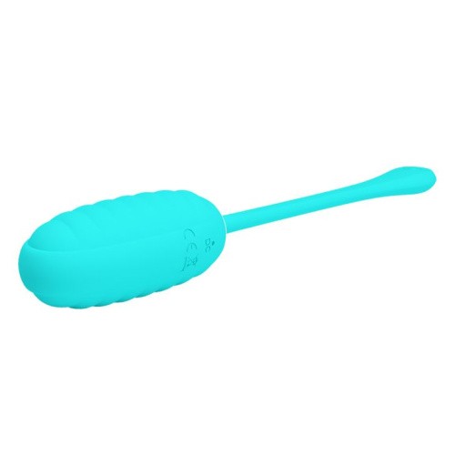 Pretty Love Kirk Vibrating Egg Mint - Віброяйце, 8х3,5 см (бірюзовий) - купити в Україні | Секс шоп SEX-SHOP.ua