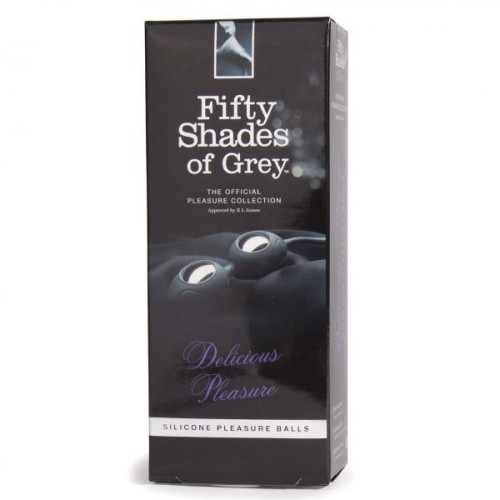 Fifty Shades of Grey Delicious Pleasure Вагінальні кульки Неповторна Насолода, 10.8х3.7 см