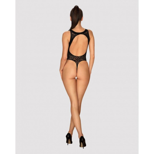 Obsessive B129 teddy - Боди, XL/XXL (чёрный)