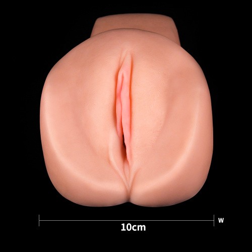 LoveToy Vibrating Pet Pussy # 1 - Мастурбатор, 11 см (телесный)