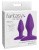 Pipedream FFH Her Designer Love Plug Set - Набор анальных пробок, 2 шт
