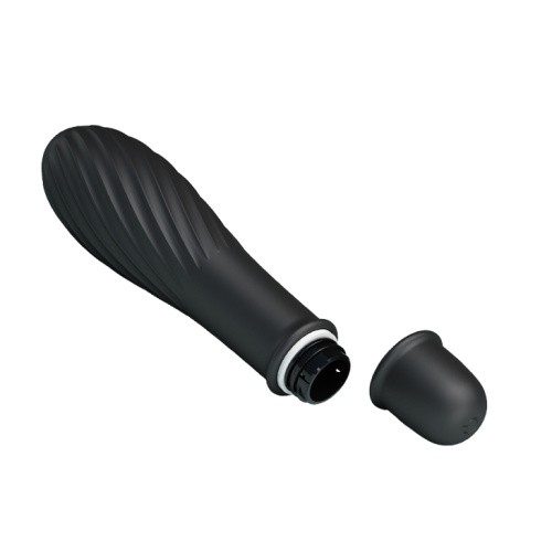 LyBaile - Pretty Love Solomon Vibrator - Классический вибратор, 12.3х3.9 см (чёрный)