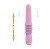 LyBaile Pretty Love Suzie Vibrator Up&Down function - Вібратор з імітацією фрикцій, 25.2х3.9 см (фіолетовий) - купити в Україні | Секс шоп SEX-SHOP.ua