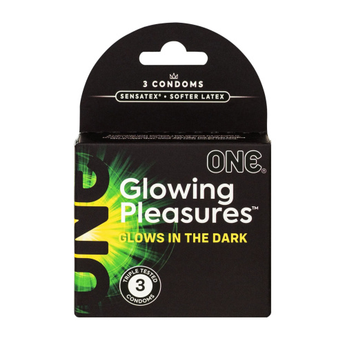 ONE Glowing Pleasures, 3 шт - купити в Україні | Секс шоп SEX-SHOP.ua