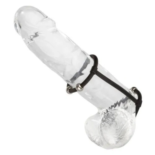 California Exotic Novelties - Beaded Silicone Enhancer Cage - Насадка на член, 3.75 см - купити в Україні | Секс шоп SEX-SHOP.ua