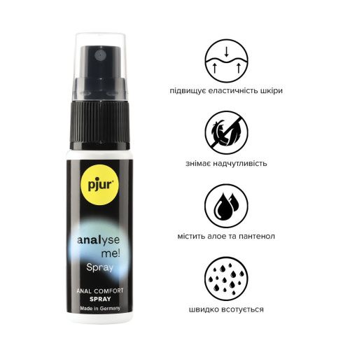 Pjur Analyse Me! Spray - анальный спрей, 20 мл