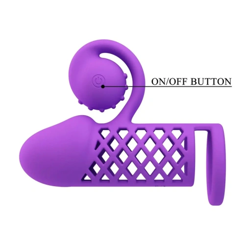 Насадка на пенис Romance Penis Sleeve Extension Vibro