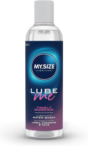 My.Size Lube Me Tightly Warming - Разогревающий лубрикант на водной основе, 250 мл - sex-shop.ua