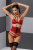 Passion Exclusive - Akita Set - Комплект белья, S/M (красный)