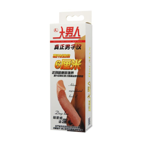 Насадка на пенис Baile Penis Sleeve Flesh 6"