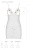 Passion - Lovelia Chemise - Сорочка с вырезами, S/M (белая)