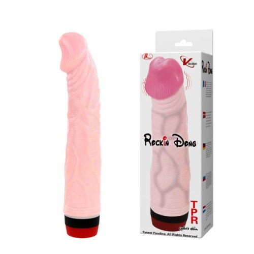 RockIn Dong Vibe Flesh - Вібратор, 21.5х3.8 см (тілесний) - купити в Україні | Секс шоп SEX-SHOP.ua