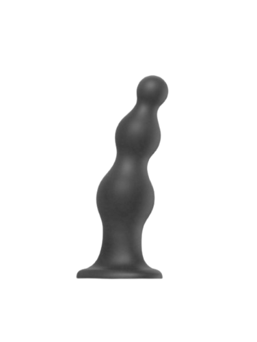 Анальная ёлочка насадка для страпона Strap-On-Me Dildo Plug Beads, 16,8х5,2 см размер XXL