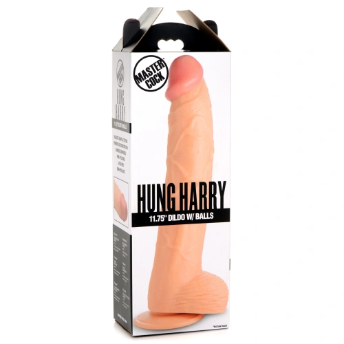 MC Hung Harry 11.75" Dildo Light - большой фаллоимитатор на присоске, 32.4х5.8 см (телесный) - sex-shop.ua