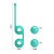 Pretty Love Kegel Tighten Up Balls III Blue - Вагинальные шарики (голубой)