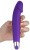 LoveToy - Rechargeable Ijoy Silicone Dildo - Вибратор для точки G, 16.5х2.8 см (фиолетовый)