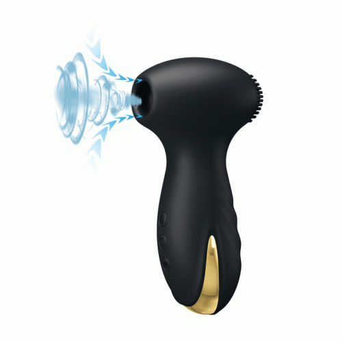 Pretty Love Royal Pleasure Massager Black - Вибратор, 12.6 см (черный)