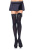 Leg Avenue Nylon Thigh Highs With Bow-панчохи з бантиком (білий з блакитним) - купити в Україні | Секс шоп SEX-SHOP.ua