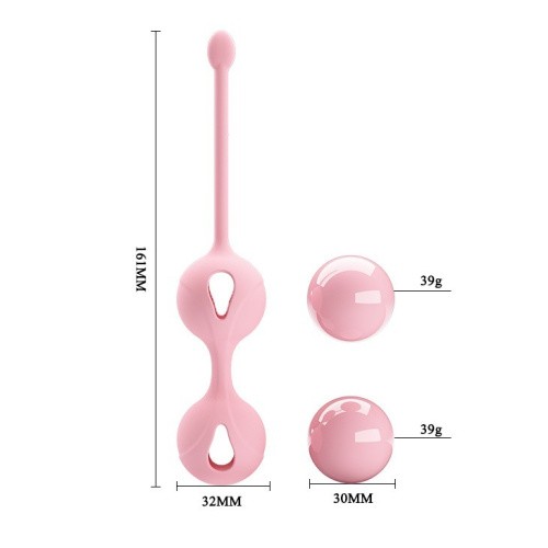 Pretty Love Kegel Tighten Up I Flesh - Вагинальные шарики, 16 см (розовый)