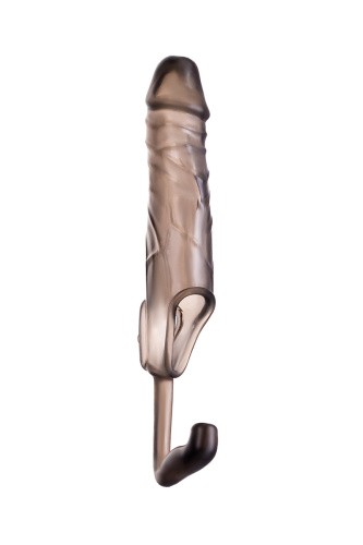 Toyfa XLover - Насадка для увеличения члена со стимулятором простаты, 16.2х2.5 см