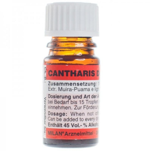 Возбуждающие капли Milan Cantharis D6, 5 мл