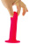 Solid Love Premium Silicone Dildo 7 - Фаллоимитатор термоактивный, 16,5 см (розовый) 