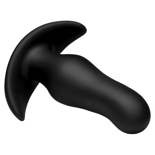 Kinetic Thumping 7X Prostate Anal Plug - анальная пробка с толчковыми движениями, 13.3х4 см (чёрный) - sex-shop.ua