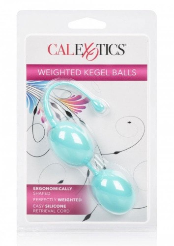 Вагинальные шарики Weighted Kegel Balls (голубой) - sex-shop.ua