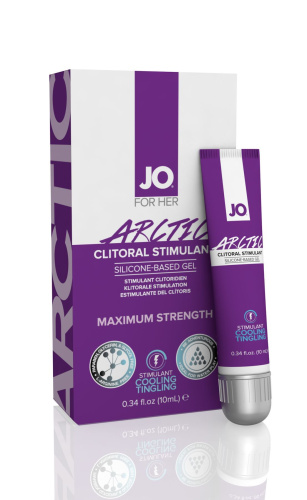 System JO Arctic Cooling - охлаждающий стимулирующий гель для клитора,10 мл.