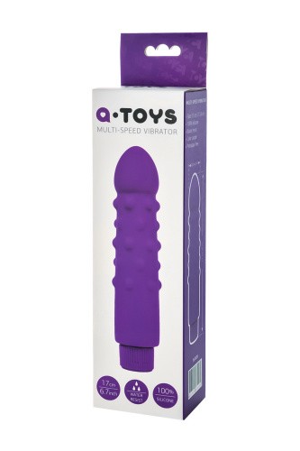 Toyfa A-Toys - Вибратор нереалистичный, 17 см (фиолетовый)
