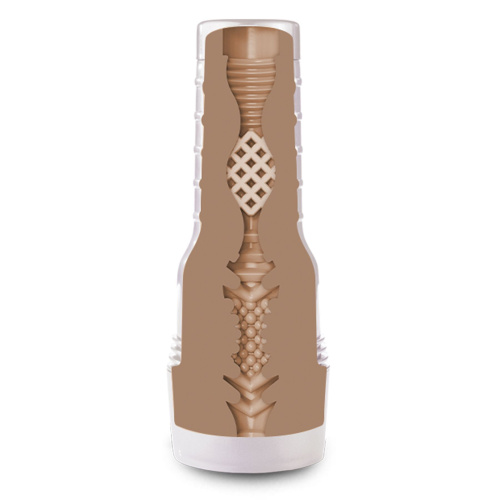 Fleshlight Girls: Autumn Falls - Cream, мастурбатор со слепка вагины, 24х7 см