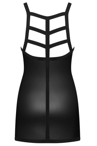 Obsessive Leatheria chemise - соблазнительная сорочка, L/XL