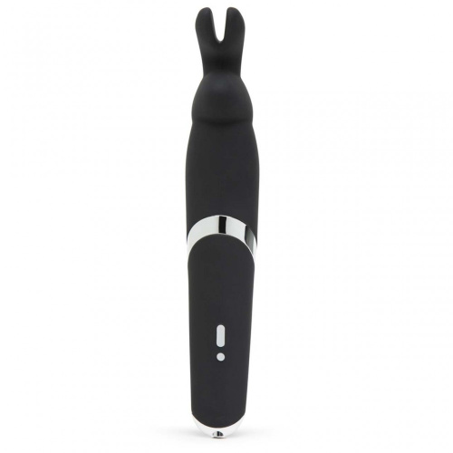 Happy Rabbit Rechargeable Wand Vibrator вибратор микрофон с кроличьими ушками, 26.6х4.6 см - sex-shop.ua