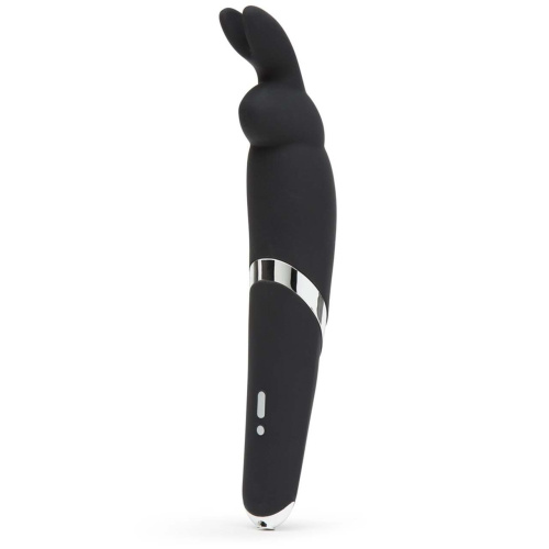 Happy Rabbit Rechargeable Wand Vibrator вибратор микрофон с кроличьими ушками, 26.6х4.6 см - sex-shop.ua