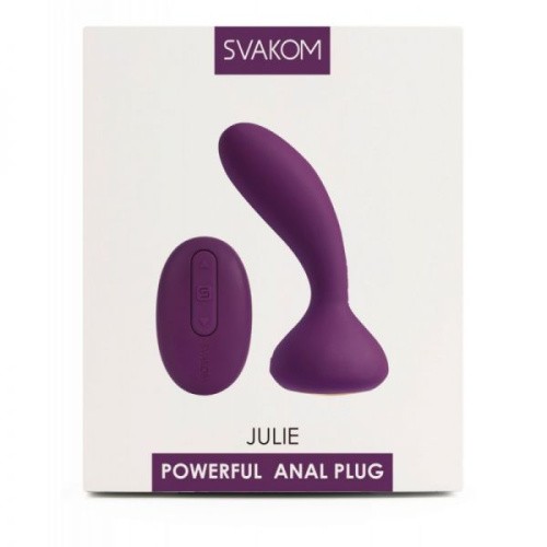 Svakom Julie Violet анальный стимулятор 10.2х2.8 см. - sex-shop.ua