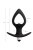 Toyfa Popo Pleasure Anal Plug Cordis M Vibro - Анальна вібропробка, 14х5.5 см - купити в Україні | Секс шоп SEX-SHOP.ua
