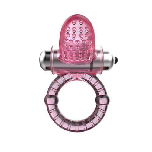 LyBaile Sweet Vibrationg Cook Ring - віброкільце, 6.5х4.2 см (рожевий) - купити в Україні | Секс шоп SEX-SHOP.ua