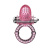 LyBaile Sweet Vibrationg Cook Ring - віброкільце, 6.5х4.2 см (рожевий) - купити в Україні | Секс шоп SEX-SHOP.ua