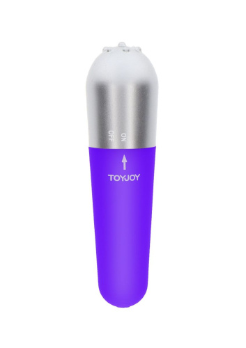 ToyJoy Funky Viberette Mini - Мини-вибратор, 10.5х2.5 см (фиолетовый)