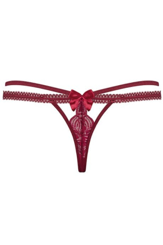 Obsessive Wonderia - еротичні стрінги, S/M (чорний) - купити в Україні | Секс шоп SEX-SHOP.ua